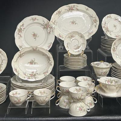Theodore Deviland Vintage Dinnerware -  “Rosalinde 