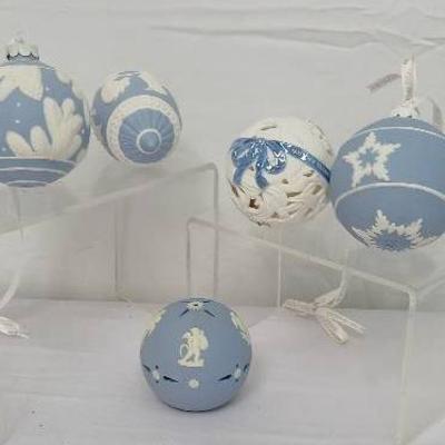 4- Wedgwood Ornaments & Pomander
