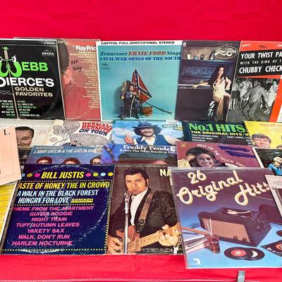 Vintage Mixed Records Feat. Paul Revere & The Raiders And More 