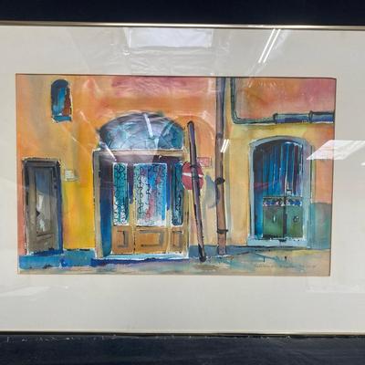 Patricia H.C. Hughes Original Watercolor Painting