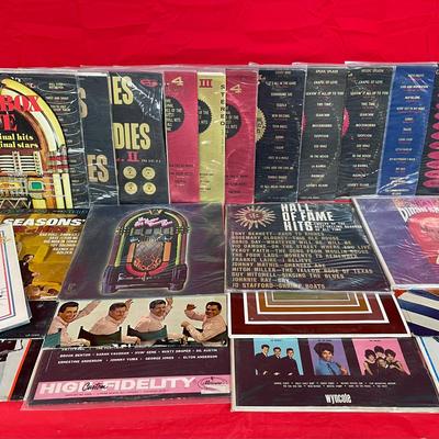 Vintage Mixed Records Feat. Oldies But Goodies & More!