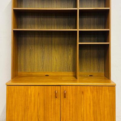 Mid-Century Modern Danish Teak Bookcase