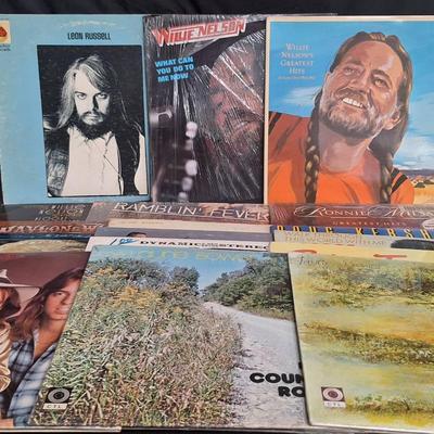 Over 20 Vintage Vinyl Record Albums From 1960's - early 1980's 