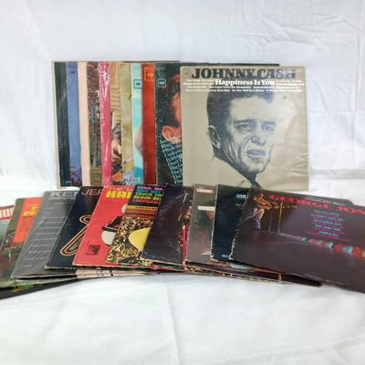 Country Icon Record Collection W/ Johnny Cash, George Jones And More
