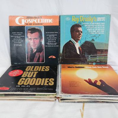 Vintage Records Collection W/ Johnny Horton "Honky Tonk Man"
