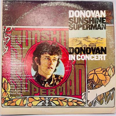 Donovan Sunshine Superman in Concert / Double Vinyl LP