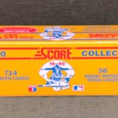1990 score major league baseball collector set