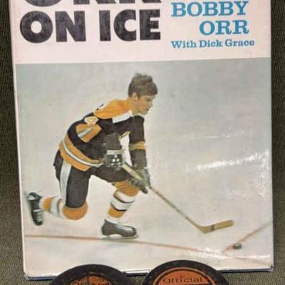Bobby orr signed orr on ice"