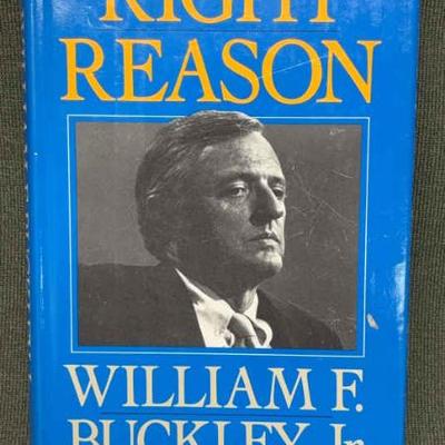 Autograph copy william f buckley jr., “right reason”