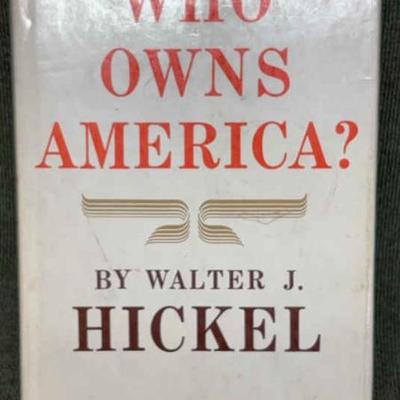 Signed who owns america" – by walter j. hickel