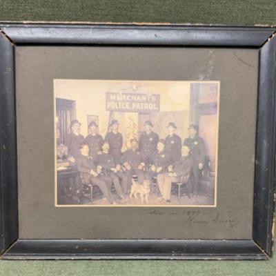 Merchant s police patrol photo circa 1899