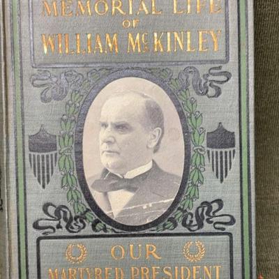 Memorial life of william mckinley circa 1901
