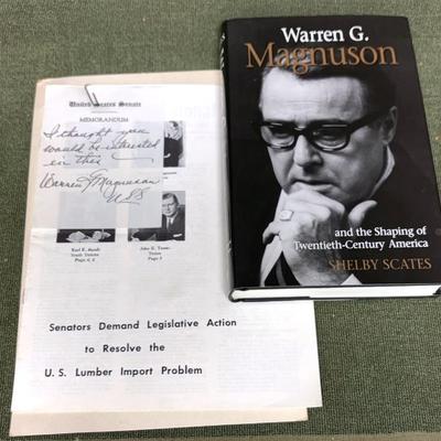 Warren g magnuson collectibles