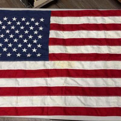 Us flag 50 star cloth flag