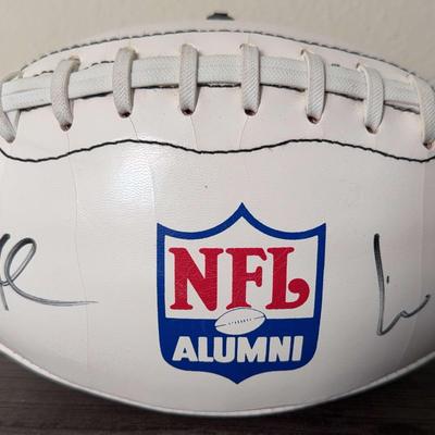 Ike Willis Signed NFL Alumni Football 