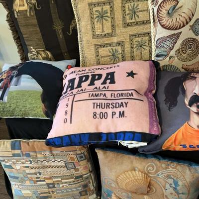 Group Of 8 Unique Throw Pillows