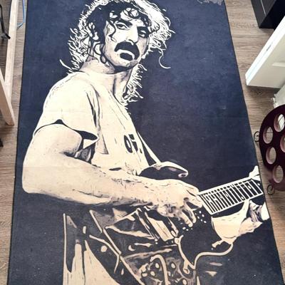 Frank Zappa Rug 47” X 72”