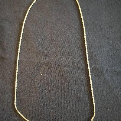 12k Gold Necklace (1.64g)
