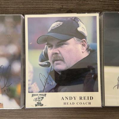 Framed Signed Prints Of Philadelphia NFL Players #4