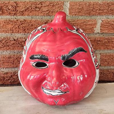 Talavera Pumpkin Man