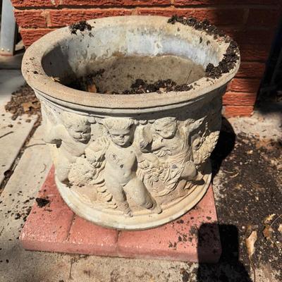 Cherub Pot