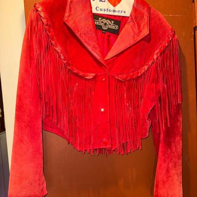 Red Fringe Jacket