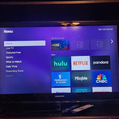 Samsung 40" With Roku