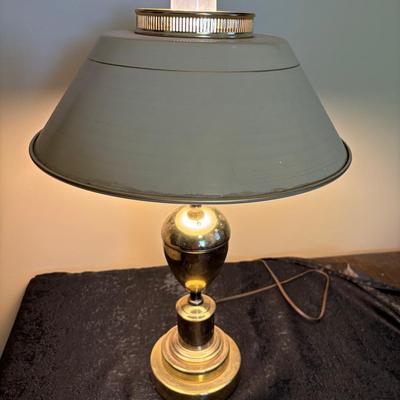 Brass Hurricane Lamp