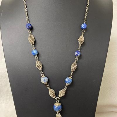 Vintage Lapis Lazuli Necklace