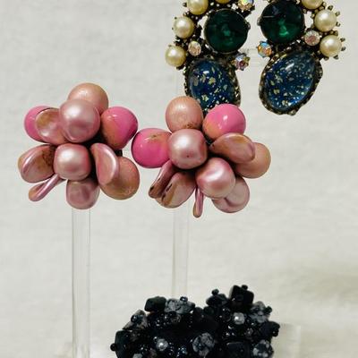 Vintage Fashion Earrings from “Kramer” and More