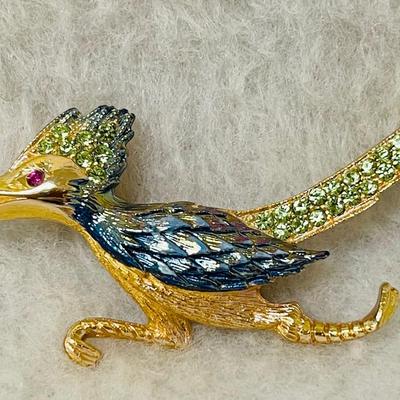 “Ultra” Classic Vintage Roadrunner Brooch