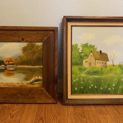 Vintage Paintings On Canvas