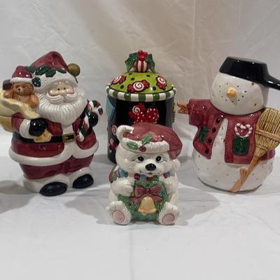 Christmas Cookie Jars