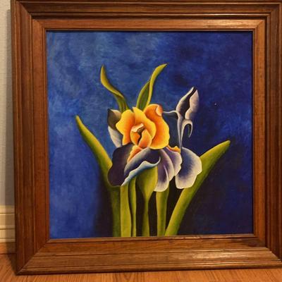 Iris Painting