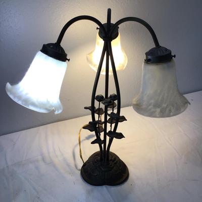 Vintage 3 Flute Lamp