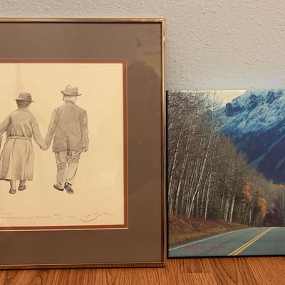 The Bow By Robert Sexton Rendered By Quill & Anchorage Alaska Canvas