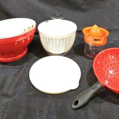 Measuring Mixing Bowls And Kitchen Gadgets 