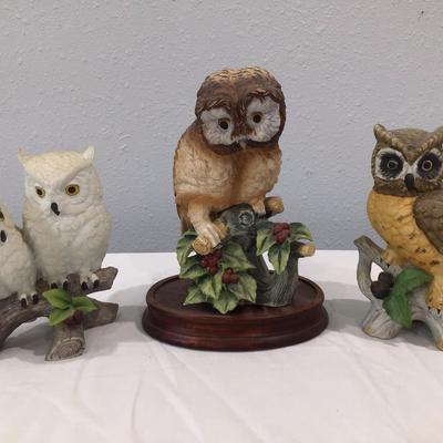 Owl Figurines 