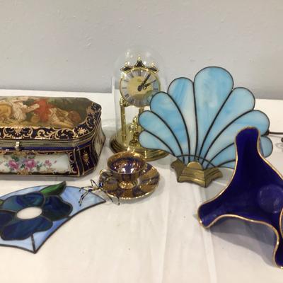 Gold And Blue Decor