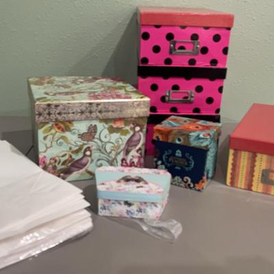 Decorative Storage Boxes 