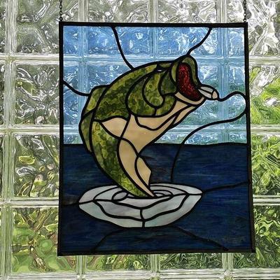 Fish Stained Glass 