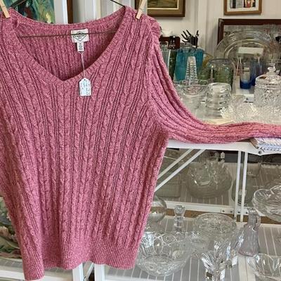St John's Bay Cable Knit Ladies Pullover Sweater Size 2X AAA2599 $24.99  AAA Vintage Shop 9017 Airline HWY New Orleans LA 70118 By...