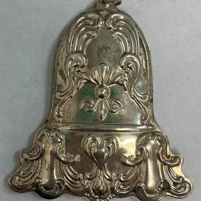 2010 Gorham Sterling Silver Chantilly Bell Ornament AAA2488 $70.00