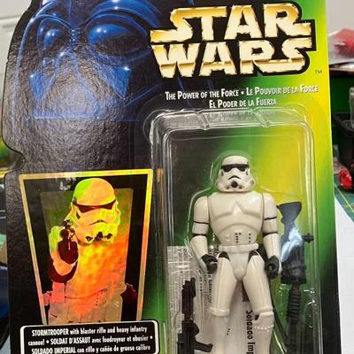 Star Wars Power of the Force Stormtrooper Tri-Lingual Card Action Figure AAA2524 $39.99