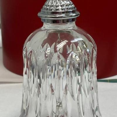 Sale Photo Thumbnail #1: Waterford Crystal 12 Days of Christmas Bell - 5 Gold Rings AAA2506 $75.00
