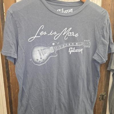 Vintage gibson les is more gray unisex t shirt rare. jen8024 21.99