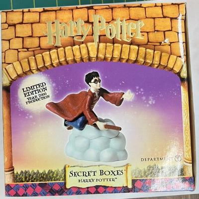 Vintage Harry Potter Secret Boxes “Harry Potter” Trinket Box AAA2352 $25.00 