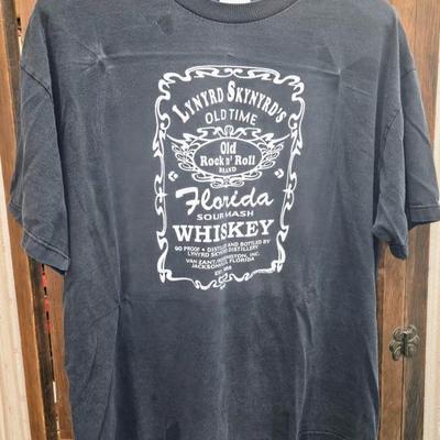 Vintage 1966 Lynard Skynard Fla. Sour Mash Whisky T-Shirt. XL Rare Find. JEN8014 $39.99