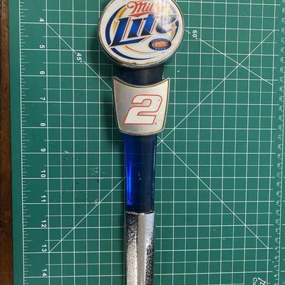 LG5235 Miller Lite NASCAR #2 Austin Cindric Beer ALE IPA Tap Handle Knob $20.00 