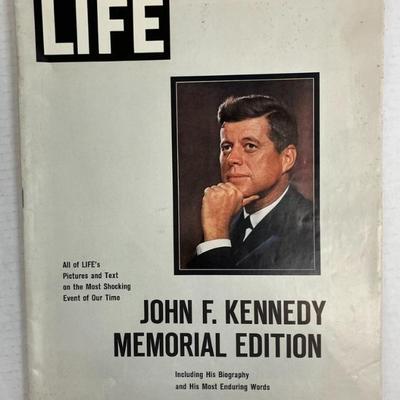Life magazine john f kennedy memorial edition 1963 aaa2576 $74.99